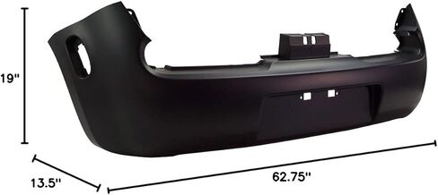 For Nissan Cube Bumper Cover 2009-2014 | Rear | Primed | NI1100270 | HEM221FC0H in Kuwait