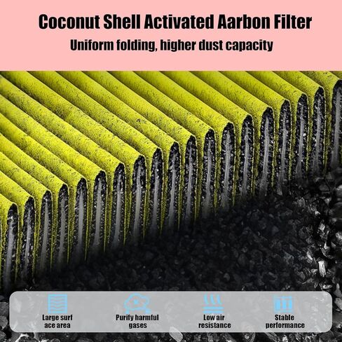 Engine & Cabin Air Filter Kit Compatible with for 2019-2023 GMC Yukon XL Sierra 1500, Chevy Silverado 1500 Suburban Tahoe, Cadillac Escalade ESV OE Replace 13508023 & 84121219 in Saudi Arabia