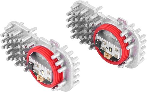 2Pcs DRL LED Module, OE Replacement 1305715084 63117263051, Direct Fit Headlight LED Unit Compatible with BMW X3 X5 X6 E92 E93 3/4/6 Series M3 M4 M6, Error Free Canbus Exterior Lighting Parts in Kuwait