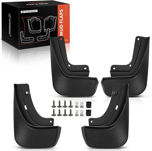 A-Premium Set of 4PCS Mud Flaps Splash Guards Mudflaps Mudguards Compatible with Jeep Grand Cherokee WK2 Sport Utility 2022-2024 with Hardware Kits, Front & Rear (Driver and Passenger Side) in Kuwait