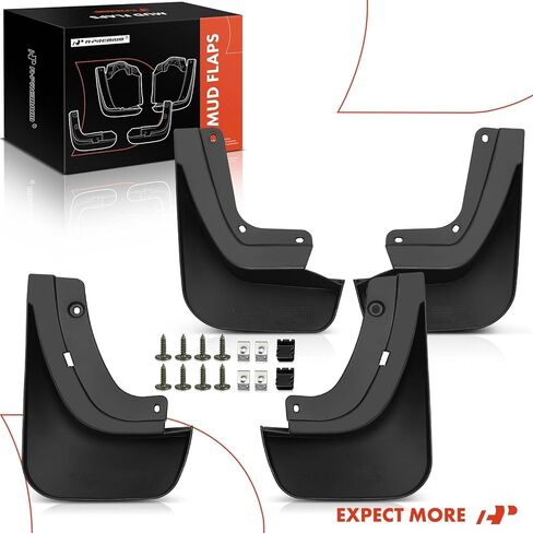 A-Premium Set of 4PCS Mud Flaps Splash Guards Mudflaps Mudguards Compatible with Jeep Grand Cherokee WK2 Sport Utility 2022-2024 with Hardware Kits, Front & Rear (Driver and Passenger Side) in Kuwait