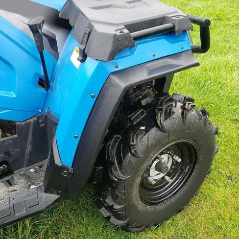 HECASA Front & Rear Mud Guard Compatible with 2014-2021 Polaris Sportsman 570 450 350 ETX 570 Touring Extensions Fender Flares 4Pcs in Kuwait
