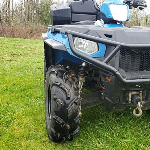 HECASA Front & Rear Mud Guard Compatible with 2014-2021 Polaris Sportsman 570 450 350 ETX 570 Touring Extensions Fender Flares 4Pcs in Kuwait