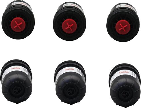 6 قطع فلتر الوقود FF63009، يناسب محركات الديزل Cummins B/L Series 6.7L، عنصر الترشيح 10 ميكرون 5303743 FF63054NN FF63008 BF63000 FH22168 FF63054NN in Kuwait