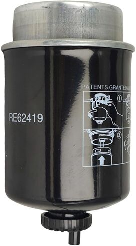 XYZIL Fuel Filter Water Separator RE62419 Compatible with John Deere 5525 5603 5620 5625 6510 7210 7425 4039D 4045D TC54H TC62H 310D 310K 540G-II 640G 643G 643H 700H 710D 160C BF7674-D 33532 FS19517 in Kuwait