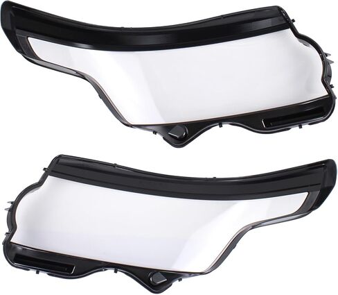 NewYall Left and Right Headlight Lens Shell Cover for Land Rover Range Rover 2014 2015 2016 2017 in Kuwait
