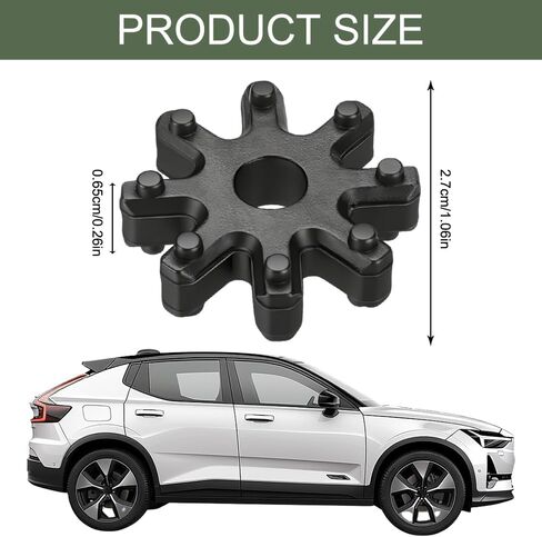 2 PCS Flexible Steering Couplers, Steering Coupling Replacement, 56315-2K000FFF Coupling Replacements, Automobile Repair Tool Kit Compatible with Hyundai Sonata Elantra Santa Fe Azera Optima in Saudi Arabia