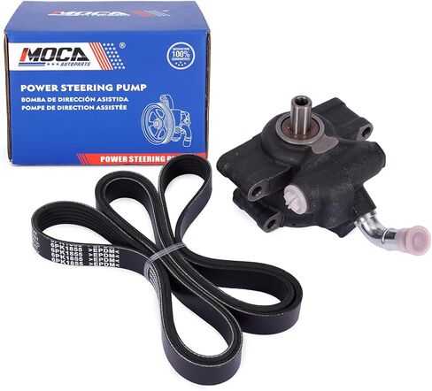 MOCA Power Steering Pump & Serpentine Belt fits 2001-2011 for Ford Ranger 2.3L, 2001-2009 for Mazda B2300 2.3L in Kuwait