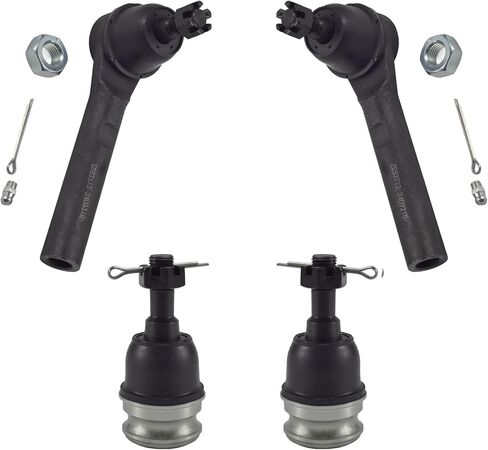ASTARPRO 4pcs Front Outer Tie Rod Ends and Lower Ball Joints Compatible with 1998-2024 Subaru Forester Baja Crosstrek WRX STI Impreza Legacy Outback XV Crosstrek in Kuwait