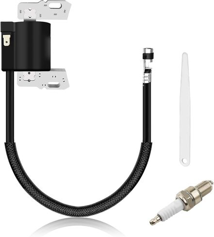 Ignition Coil For Briggs Stratton MTD Troy-Bilt Lawn Mower L-Head 10-13Hp, Vanguard 9Hp 12.5Hp 13Hp 14Hp 15Hp 591459 492341 490586 491312 495859 690248 715231 Craftsman 750256060 580327071 580327072 in Kuwait