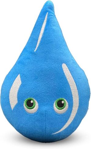 Thunderheads Raindrop Plushie, Nature-Inspired Educational Soft Collectible with Fact Card, Fun STEM Tool for Learning Rain, Weather and Earth Science, Sustainable Gift for Families & Curious Minds in Saudi Arabia
