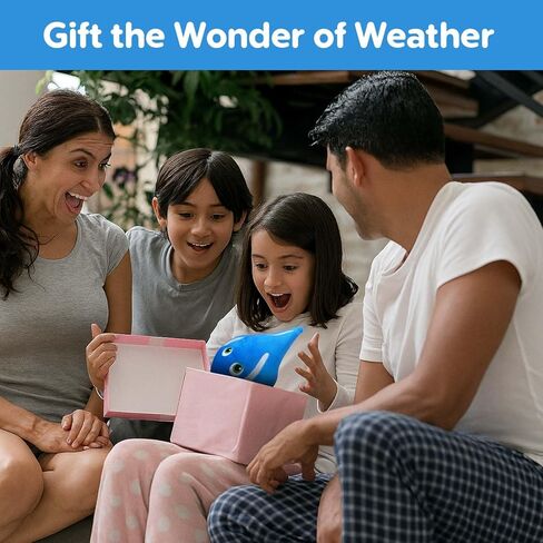 Thunderheads Raindrop Plushie, Nature-Inspired Educational Soft Collectible with Fact Card, Fun STEM Tool for Learning Rain, Weather and Earth Science, Sustainable Gift for Families & Curious Minds in Saudi Arabia