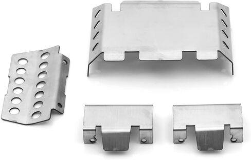 for FCX10 Metal Stainless Steel Chassis Armor Guard Protection Protector Skid Plate 1/10 RC Car Upgrade Parts in Saudi Arabia