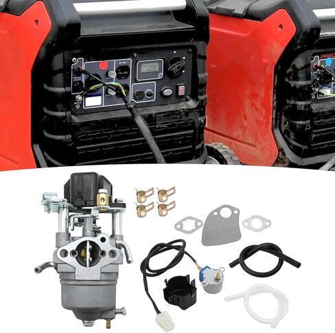 Anxingo 62523 طقم المكربن ​​العاكس لاستبدال Predator 1600 2000 واط، A iPower SC2000i 2000، Rato RYi2300BT RYi2300BTA، يستبدل 16100-Z800110 62.130000.00 in Kuwait
