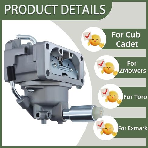 845281، 844715،385446، 385447، 385447-0008-B1 مكربن ​​لشبل كاديت ZMowers Toro Exmark INTEK 20HP 21HP 23HP in Kuwait