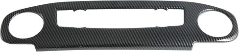L2R for Nissan Frontier (2022-2025) Center Console Car Interior Accessories ABS Cover Trim Overlay Decoration Carbon Fiber Style (Front Upper A/C Vent Outlet) in Saudi Arabia