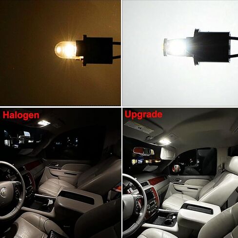 Interior LED Bulbs Kit Package Replacement for Lexus GS300 GS400 GS430 1998 1999 2000 2001 2002 2003 2004 2005 6000K Bright White Map Dome License Plate Lights, Trunk Lights + Free Install Tool in Kuwait
