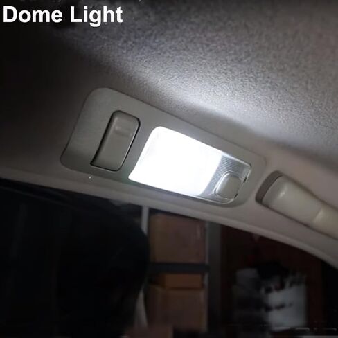 Interior LED Bulbs Kit Package Replacement for Lexus GS300 GS400 GS430 1998 1999 2000 2001 2002 2003 2004 2005 6000K Bright White Map Dome License Plate Lights, Trunk Lights + Free Install Tool in Kuwait