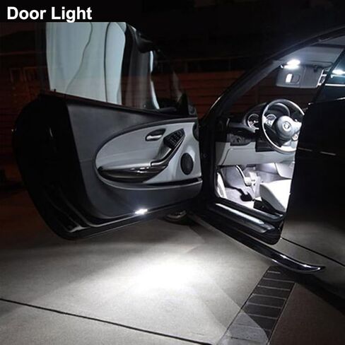 Interior LED Bulbs Kit Package Replacement for Lexus GS300 GS400 GS430 1998 1999 2000 2001 2002 2003 2004 2005 6000K Bright White Map Dome License Plate Lights, Trunk Lights + Free Install Tool in Kuwait