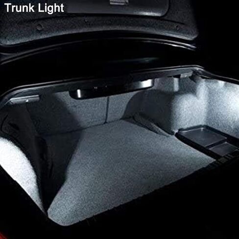 Interior LED Bulbs Kit Package Replacement for Lexus GS300 GS400 GS430 1998 1999 2000 2001 2002 2003 2004 2005 6000K Bright White Map Dome License Plate Lights, Trunk Lights + Free Install Tool in Kuwait