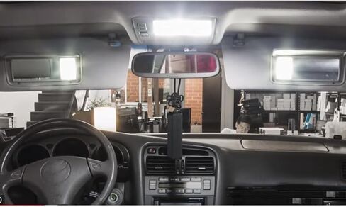 Interior LED Bulbs Kit Package Replacement for Lexus GS300 GS400 GS430 1998 1999 2000 2001 2002 2003 2004 2005 6000K Bright White Map Dome License Plate Lights, Trunk Lights + Free Install Tool in Kuwait