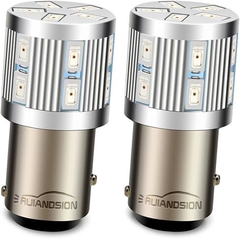 2 قطعة 1157 LED لمبات 6 فولت BAY15D السوبر مشرق 5630 17SMD الأحمر LED لمبات استبدال ل أضواء الفرامل بارك الذيل in Kuwait