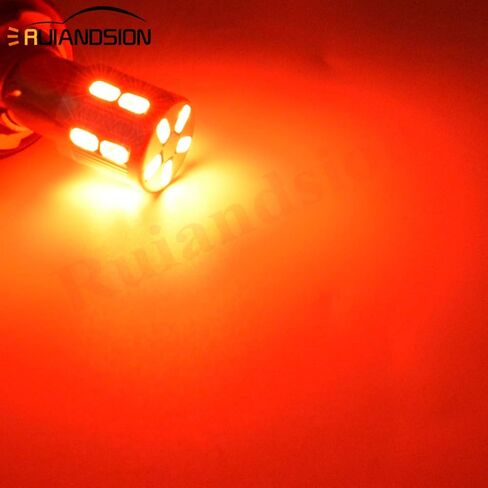 2 قطعة 1157 LED لمبات 6 فولت BAY15D السوبر مشرق 5630 17SMD الأحمر LED لمبات استبدال ل أضواء الفرامل بارك الذيل in Kuwait