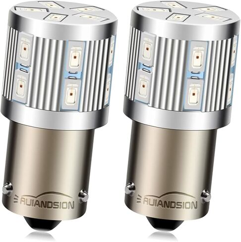 2 قطعة 1157 LED لمبات 6 فولت BAY15D السوبر مشرق 5630 17SMD الأحمر LED لمبات استبدال ل أضواء الفرامل بارك الذيل in Kuwait