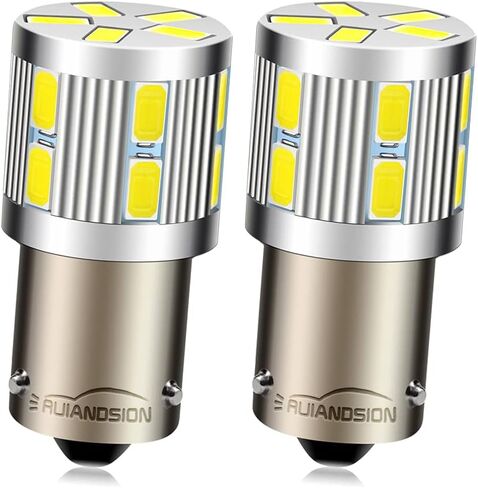 2 قطعة 1157 LED لمبات 6 فولت BAY15D السوبر مشرق 5630 17SMD الأحمر LED لمبات استبدال ل أضواء الفرامل بارك الذيل in Kuwait