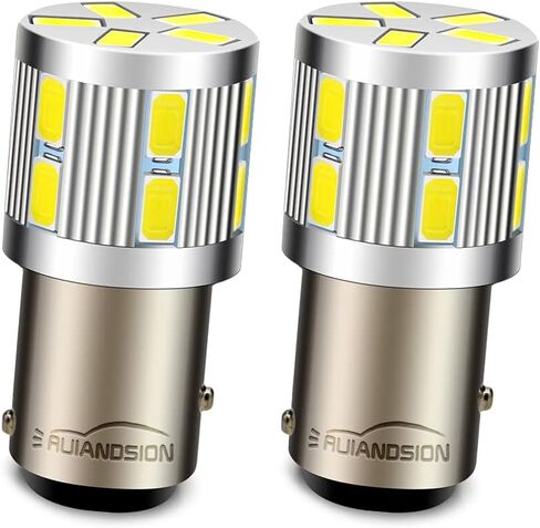 2 قطعة 1157 LED لمبات 6 فولت BAY15D السوبر مشرق 5630 17SMD الأحمر LED لمبات استبدال ل أضواء الفرامل بارك الذيل in Kuwait