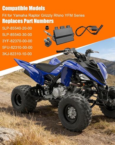 Box Module Unit Kit Fit for YAMAHA YFM660 Raptor 660R 2002 2003, Replace 5LP-85540-20-00 in Saudi Arabia