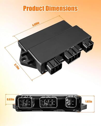 Box Module Unit Kit Fit for YAMAHA YFM660 Raptor 660R 2002 2003, Replace 5LP-85540-20-00 in Saudi Arabia