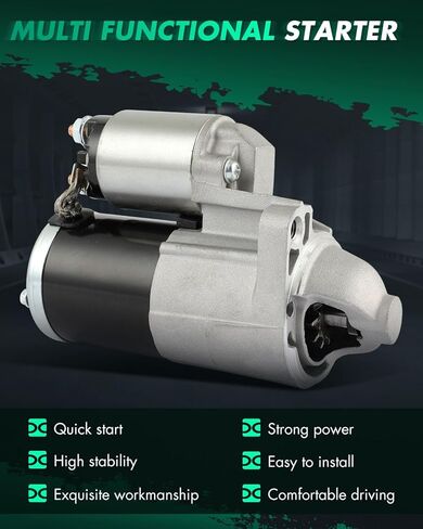 SCITOO 17874N محرك بداية مناسب متوافق مع 2003-2006 لسيارة Jeep TJ 4.0L، لسيارة Wrangler 4.0L M000T20272 in Kuwait