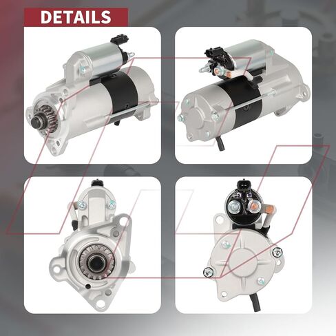 Hyanne 31035N Starter Replacement for Buick Encore L4-1.4L 2016 Chevrolet Cruze L4-1.4L 2016 Chevrolet Malibu L4-1.5L 2016 OE#: B117276030672173 12668168 12680617 in Saudi Arabia