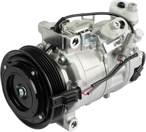 cciyu Air Conditioning Compressor for INFINITI QX30 for Mercedes-Benz A220 A35 AMG CLA250 GLA250 GLB250 GLB35 AMG 2.0L 2014-2025 Replaces AC Compressor for Car 5 Grooves in Kuwait