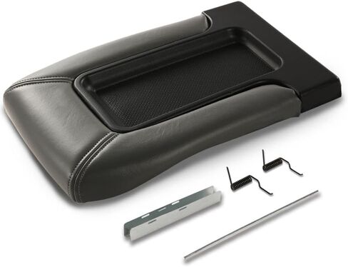 G-PLUS Center Console Lid Replacement Kit Grey Compatible with GMC Sierra Yukon Chevy Silverado Avalanche Suburban Tahoe 1999-2007 Armrest Lid 19127364 19127365 19127366 in Kuwait