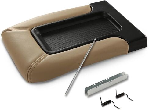 G-PLUS Center Console Lid Replacement Kit Grey Compatible with GMC Sierra Yukon Chevy Silverado Avalanche Suburban Tahoe 1999-2007 Armrest Lid 19127364 19127365 19127366 in Kuwait