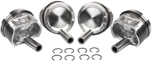 Pistons And Rings Compatible With Beetle (Car) (Car) (Car) (Car) (Car) (Car) (Car) (Car) (Car) (Car) A4 TT 1.8T 06B107065N 06B107065F 06B107099AG 06B107099R in Saudi Arabia