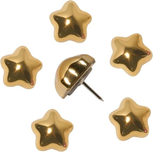 50 Pcs Star Push Pins, Cute Push Pins, Decorative Thumbtack for Bulletin Board Photos Notes DIY Crafts Soft Cork Board, Reusable&Fun Wall Decor. in Saudi Arabia