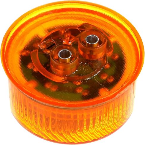 8 × 2.5 بوصة مصابيح LED مستديرة للمقطورة أضواء العنبر 9 ثنائيات فلاش جبل 2.5 بوصة أضواء التخليص شاحنة مقطورة ماركر أضواء إنديورز لشاحنة فان شاحنة حافلة سيارة قارب in Kuwait