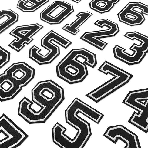 AXEN 26pcs Iron on Letter Patches, Fully Embroidered Varsity Alphabet A-Z Patches for Clothing Hoodies Jacket Backpacks Hat, Red 3.1" in Kuwait