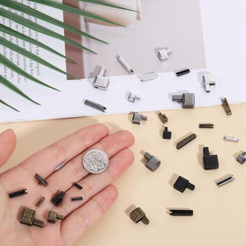 16 Sets Metal Zipper Repair Kit Zipper Insertion Pin Replacement Zippers Latch 3 Color #3#5#8#10 Replacement Zippers Stopper Kit Metal Pin Repair for Jacket Coat Sewing in Kuwait