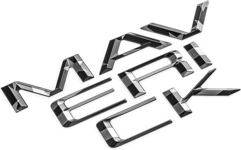 EyeCatcher Premium Tailgate Letter Insert Kit for 2022-2026 Ford Maverick (Piano Gloss Black) in Kuwait
