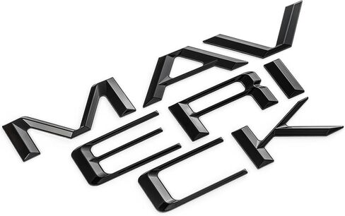 EyeCatcher Premium Tailgate Letter Insert Kit for 2022-2026 Ford Maverick (Piano Gloss Black) in Saudi Arabia