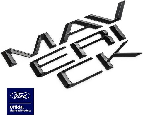 EyeCatcher Premium Tailgate Letter Insert Kit for 2022-2026 Ford Maverick (Piano Gloss Black) in Saudi Arabia