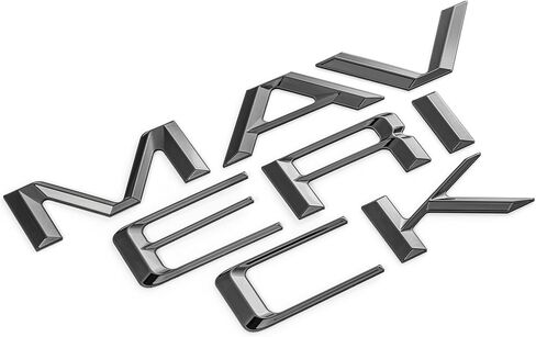 EyeCatcher Premium Tailgate Letter Insert Kit for 2022-2026 Ford Maverick (Piano Gloss Black) in Saudi Arabia