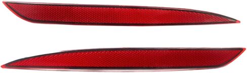 Rear Bumper Reflector Lamp Compatible for TESLA MODEL Y 2020-2024,Replacement Red Marker Lights Lens Left Driver Right Passenger Side Trim in Saudi Arabia