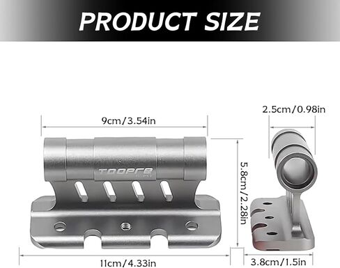 Bike Fork Mount,Thru Axle Fork Mount Bike Rack,Bicycle Front Fork Rack for Car Rack,Bicycle Fork Carrier Fixed Clip,5/12/15x100mm 15x110mm Quick Release Fork for Truck, Van, Trailer, SUV (Silver) in Saudi Arabia