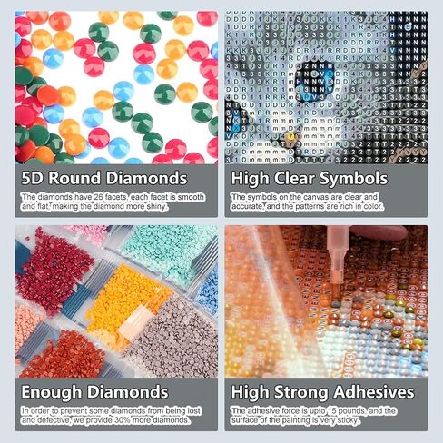 Aicomeon Cat Diamond Art Kits for Adults 5D Full Drill Round Diamond Painting Kit for Beginners, DIY Gem Art for Home Wall Decor & Gift 12x12 Inch in Saudi Arabia