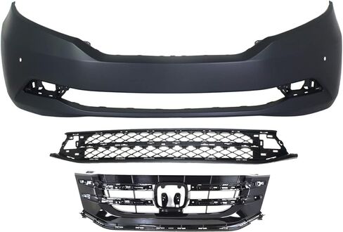 طقم غطاء ممتص الصدمات Garage-Pro متوافق مع Honda Odyssey 2014-2017 Primed Front in Kuwait
